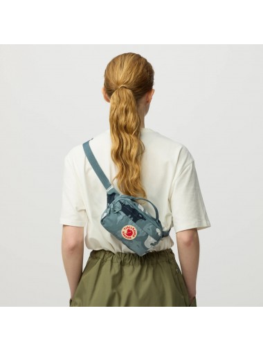 Kanken Graphics Hip Pack - Nimbus Blue-Hidden Animals